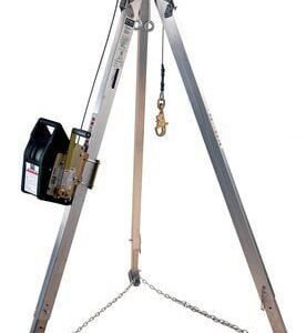 Tripode de aluminio con cabresante - 3m