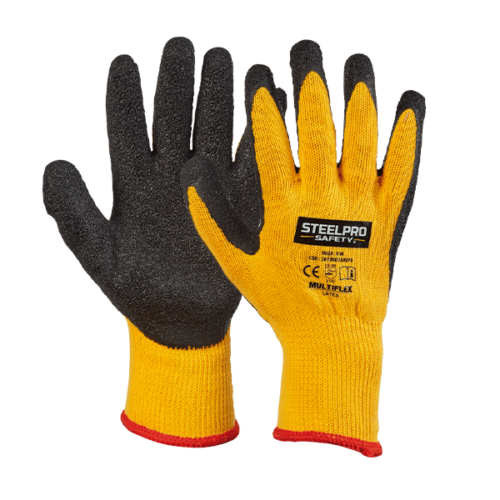 Guante multiflex latex Amarillo - Steel Pro