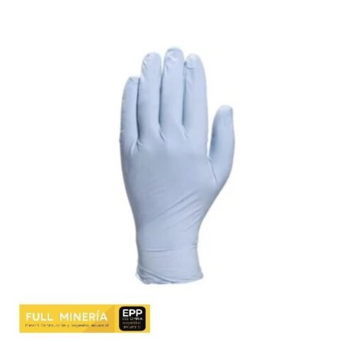 Caja De 100 Guantes De Nitrilo Sin Polvillo