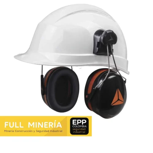 Coquillas Antiruido Para Casco De Obra