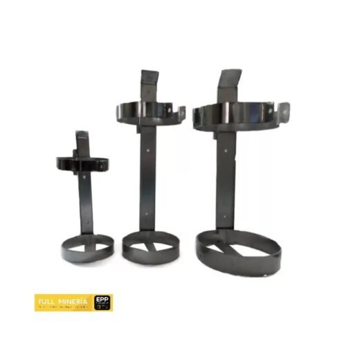 Soporte Canastilla Cromada para Extintor: Seguridad y Estilo