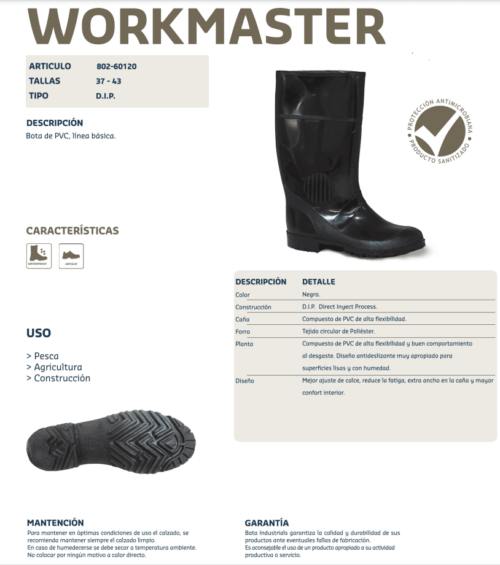 Botas para lluvia Workmaster - Image 2