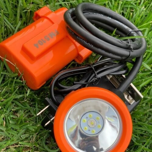 Lámpara minera naranja kl5